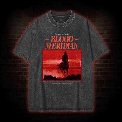 When the Lambs is Lost in the Mountain Washed T-shirt