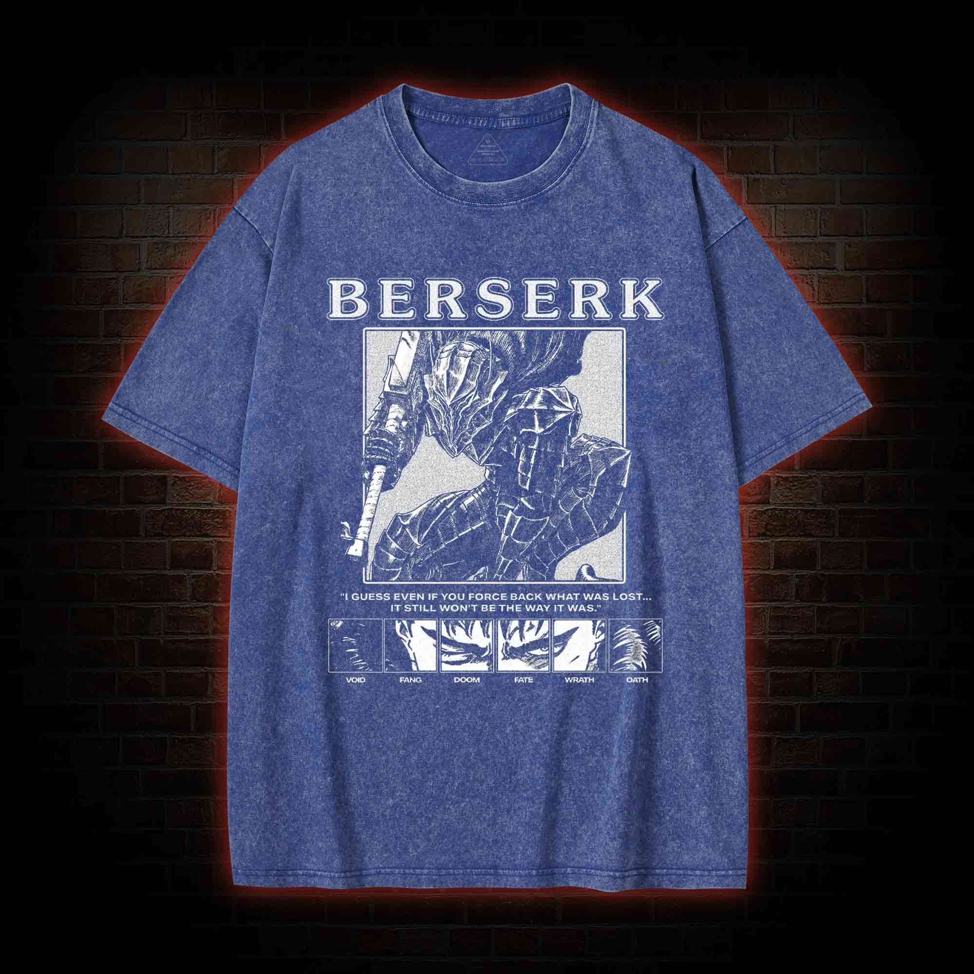 There's no Fighting Just to Die Washed T-shirt