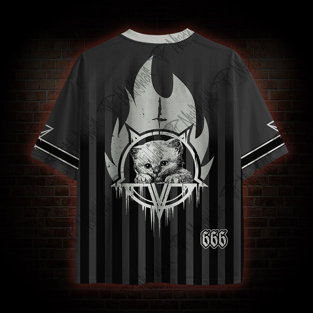 Demon Cat Mesh Jersey