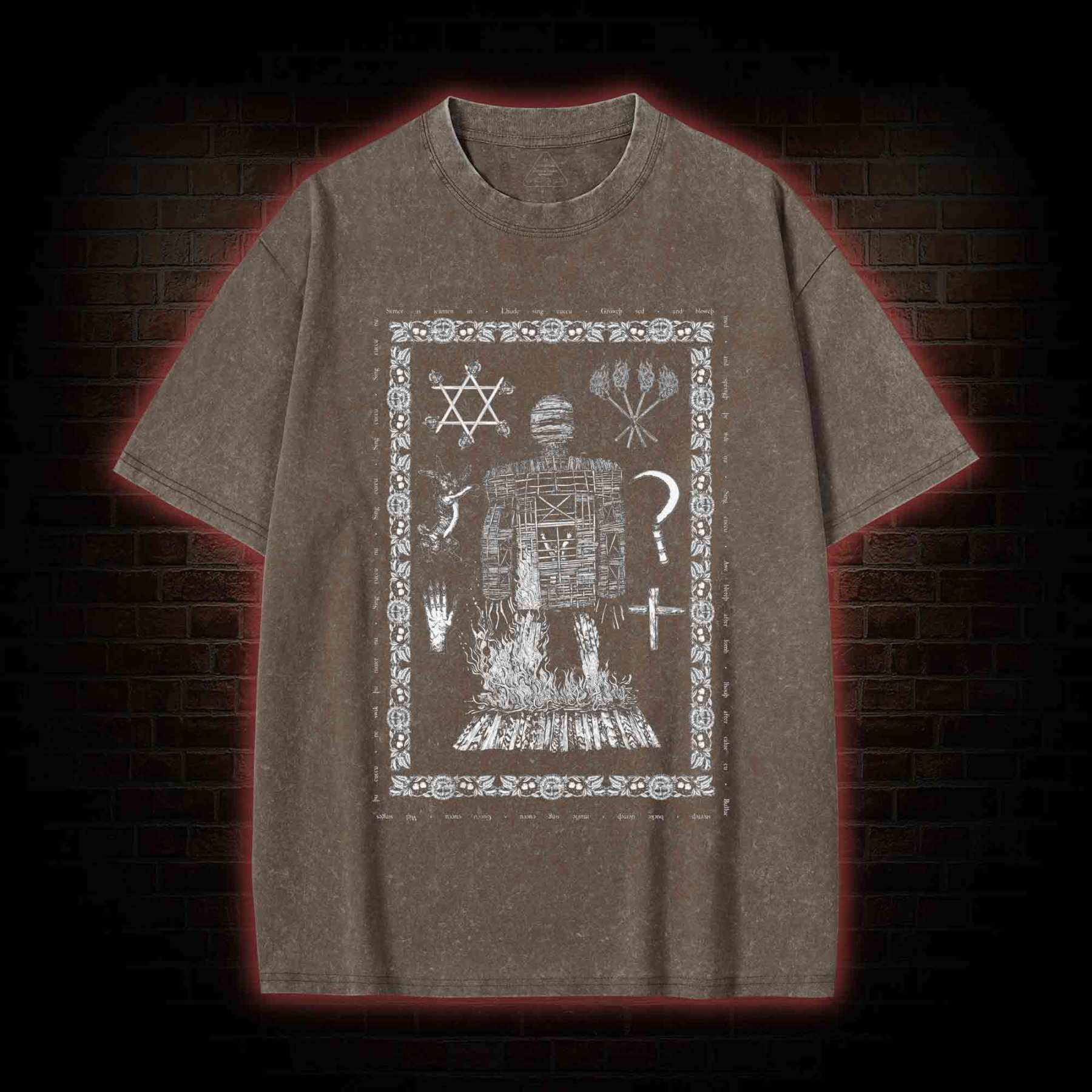 We're a Deeply Religious People Washed T-shirt