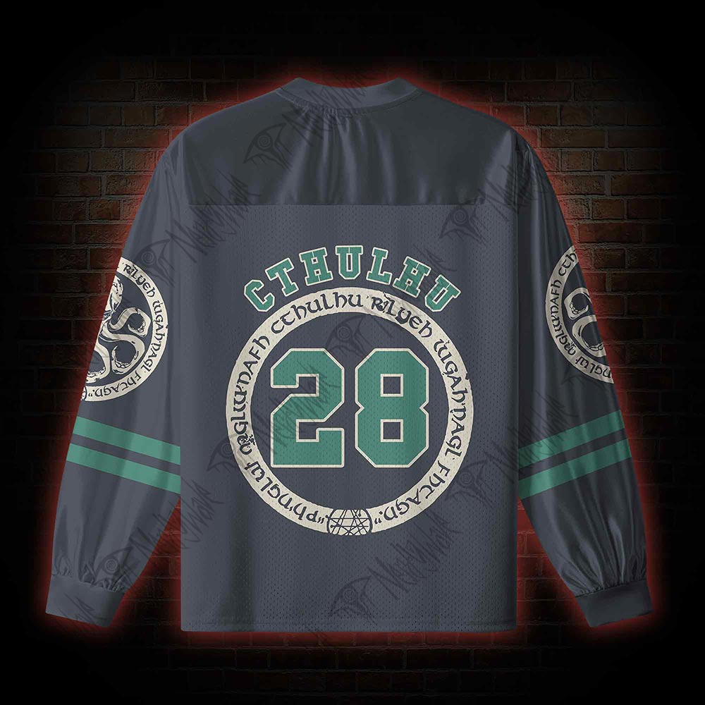 Cthulhu V-Neck Long Sleeve Jersey