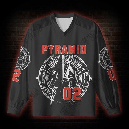 Pyramid Head V-Neck Long Sleeve Jersey