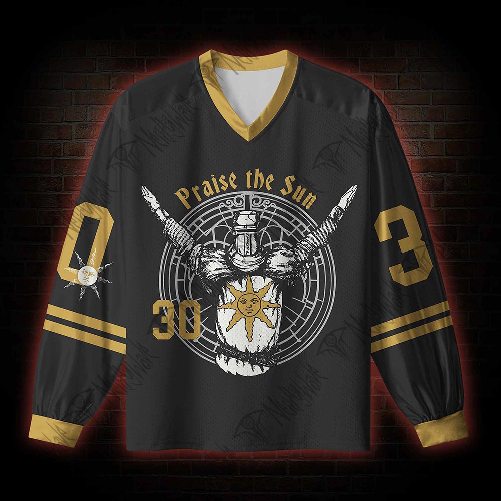Praise The Sun V-Neck Long Sleeve Jersey