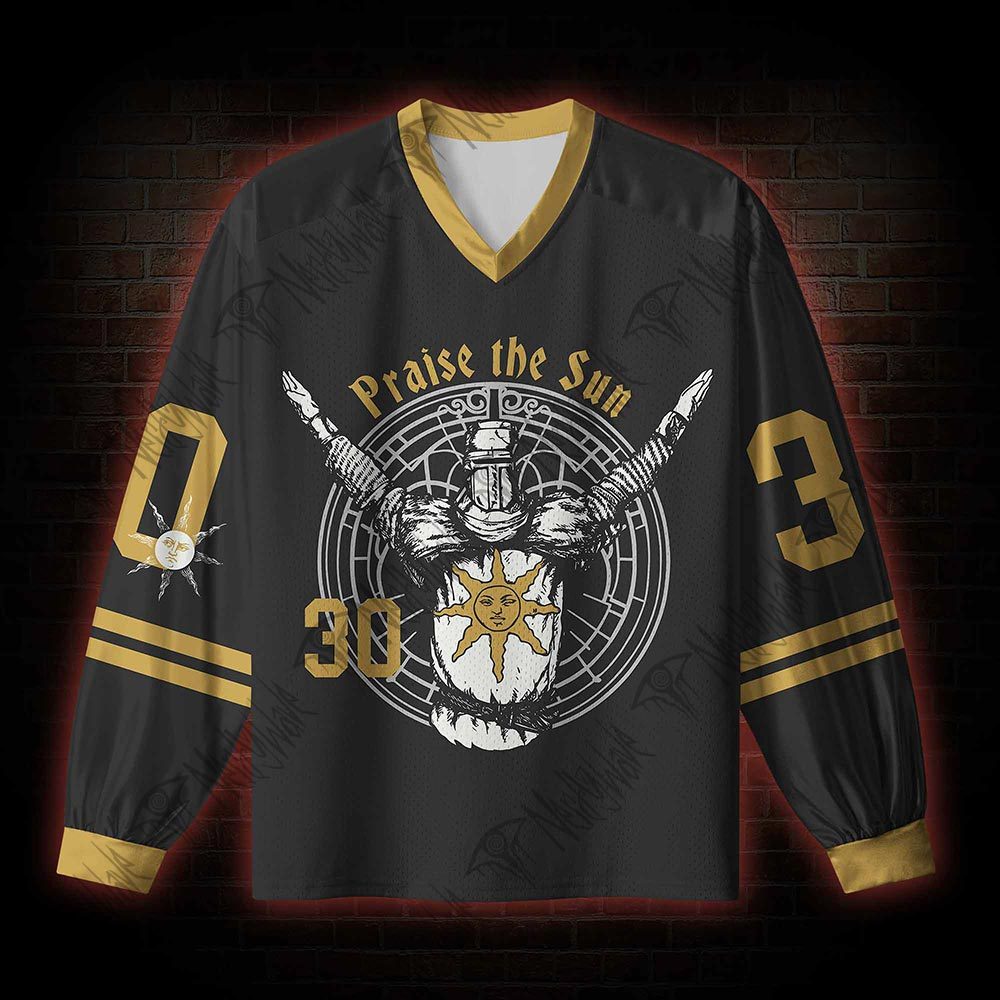 Praise The Sun V-Neck Long Sleeve Jersey