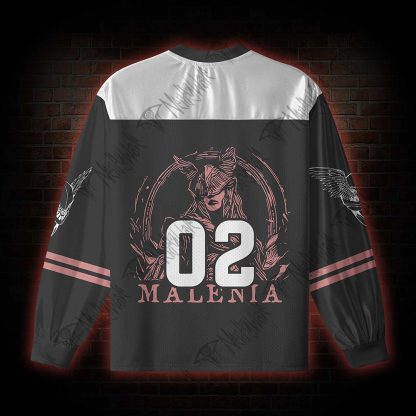 True Horror V-Neck Long Sleeve Jersey
