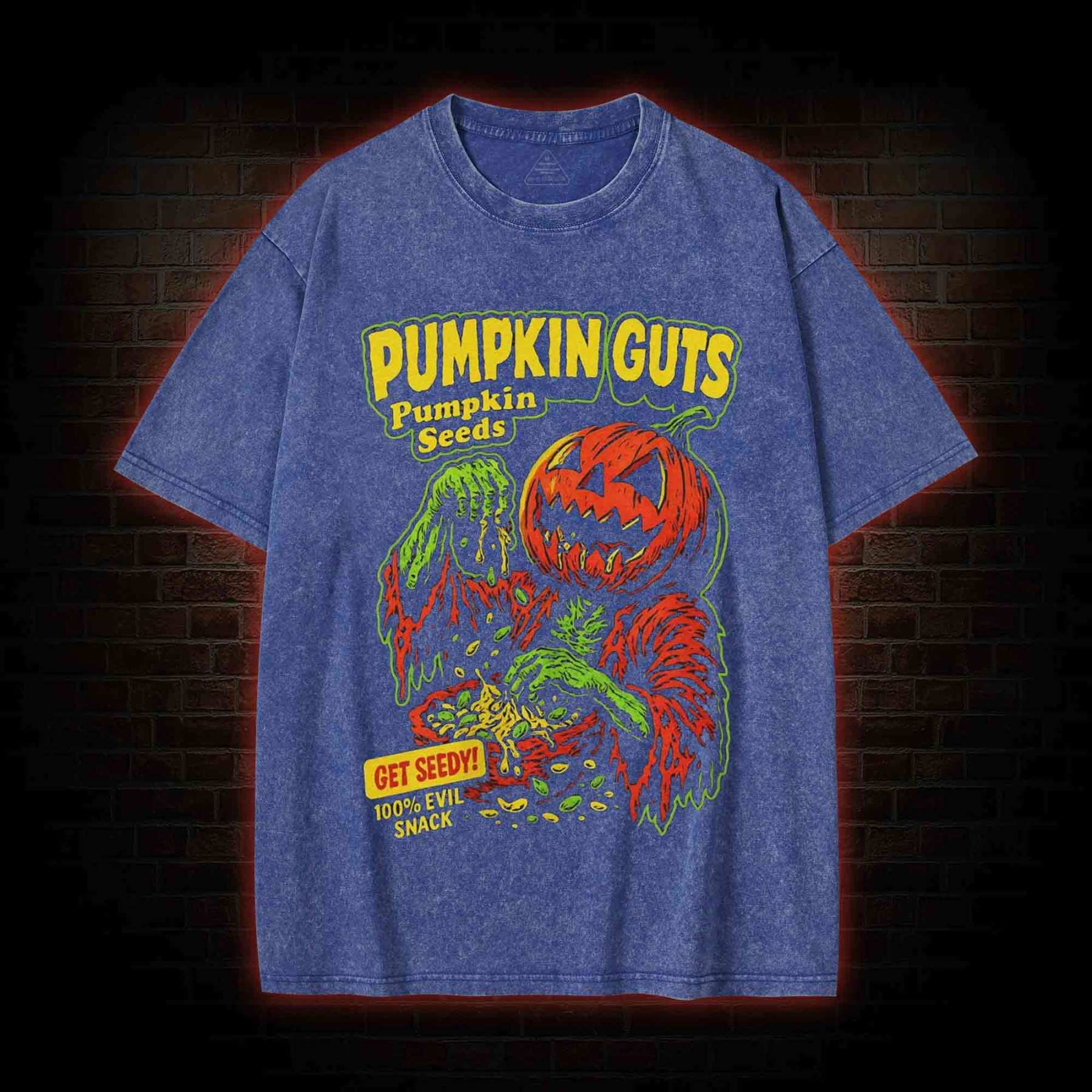 Pumpkin Guts Washed T-shirt