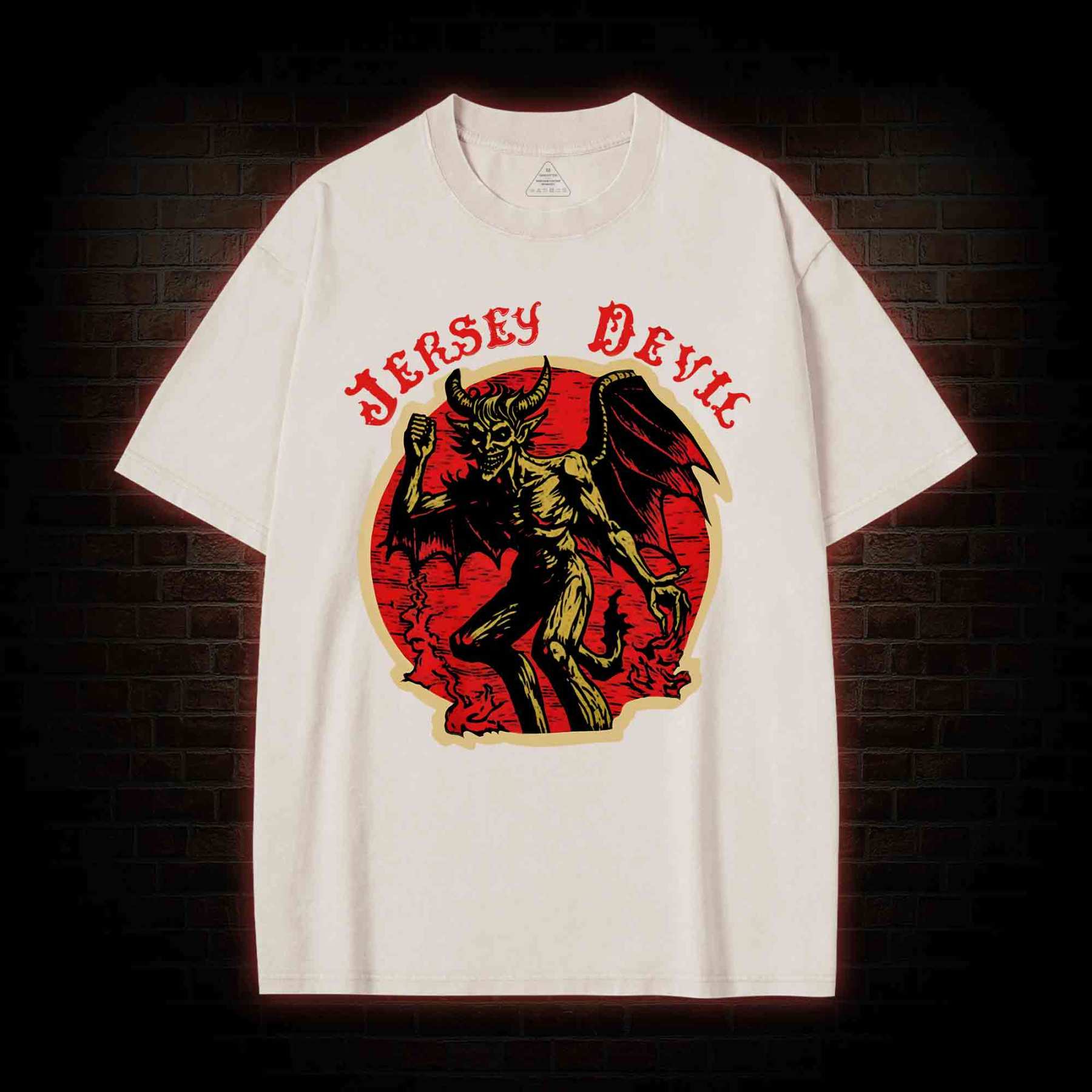 Jersey Devil Washed T-shirt