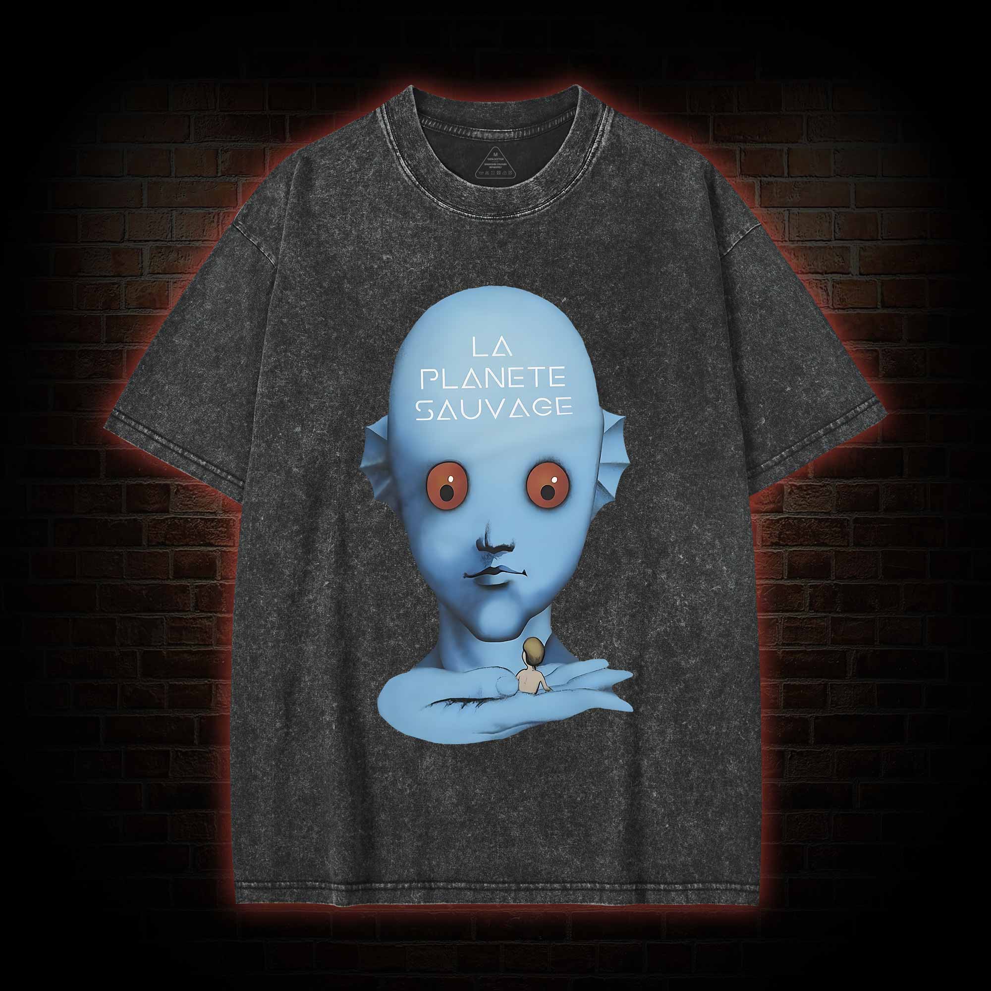 La Planete Sauvage Washed T-shirt