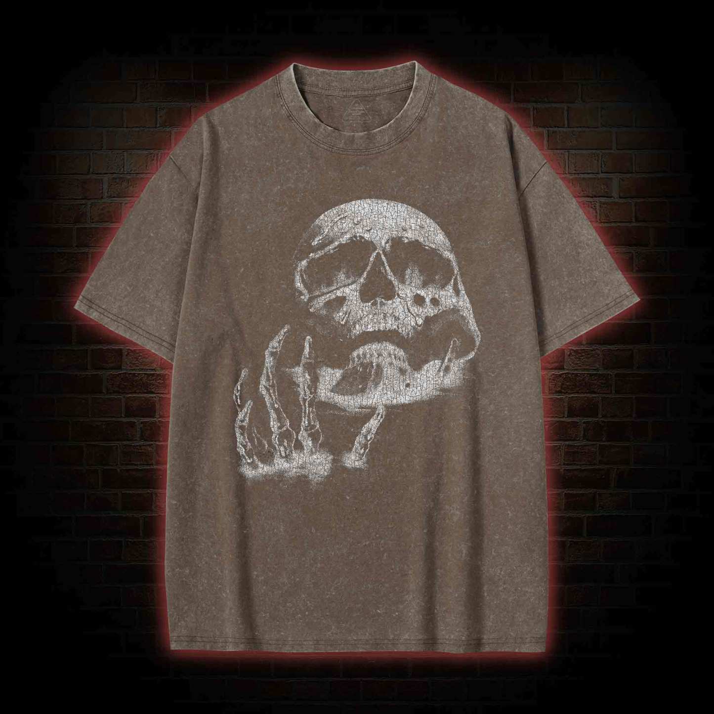 Vintage Skeleton Washed T-shirt