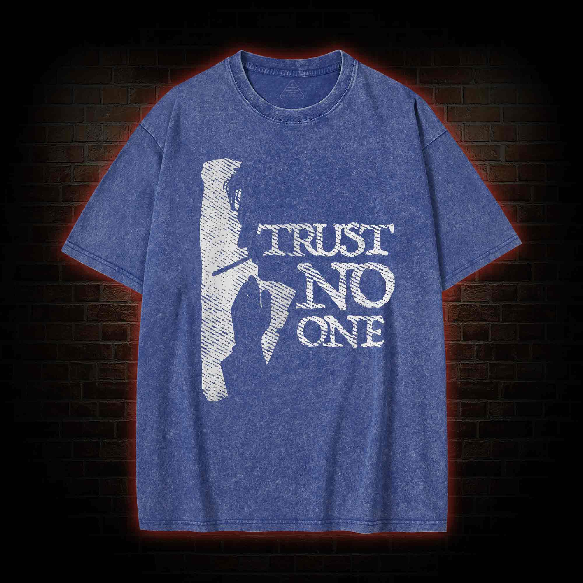 Trust No One Washed T-shirt