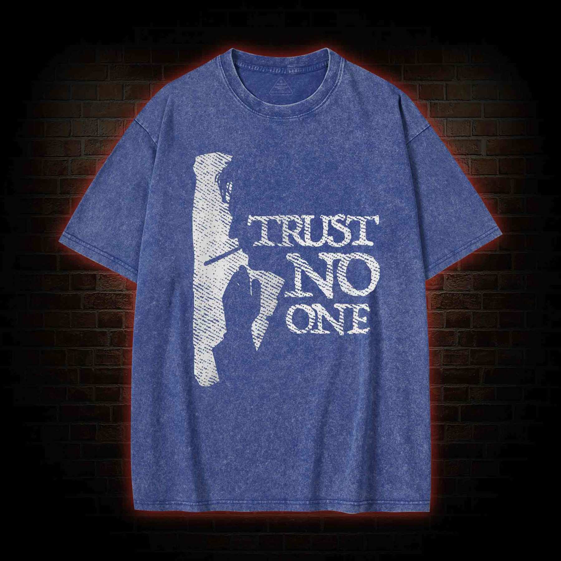 Trust No One Washed T-shirt