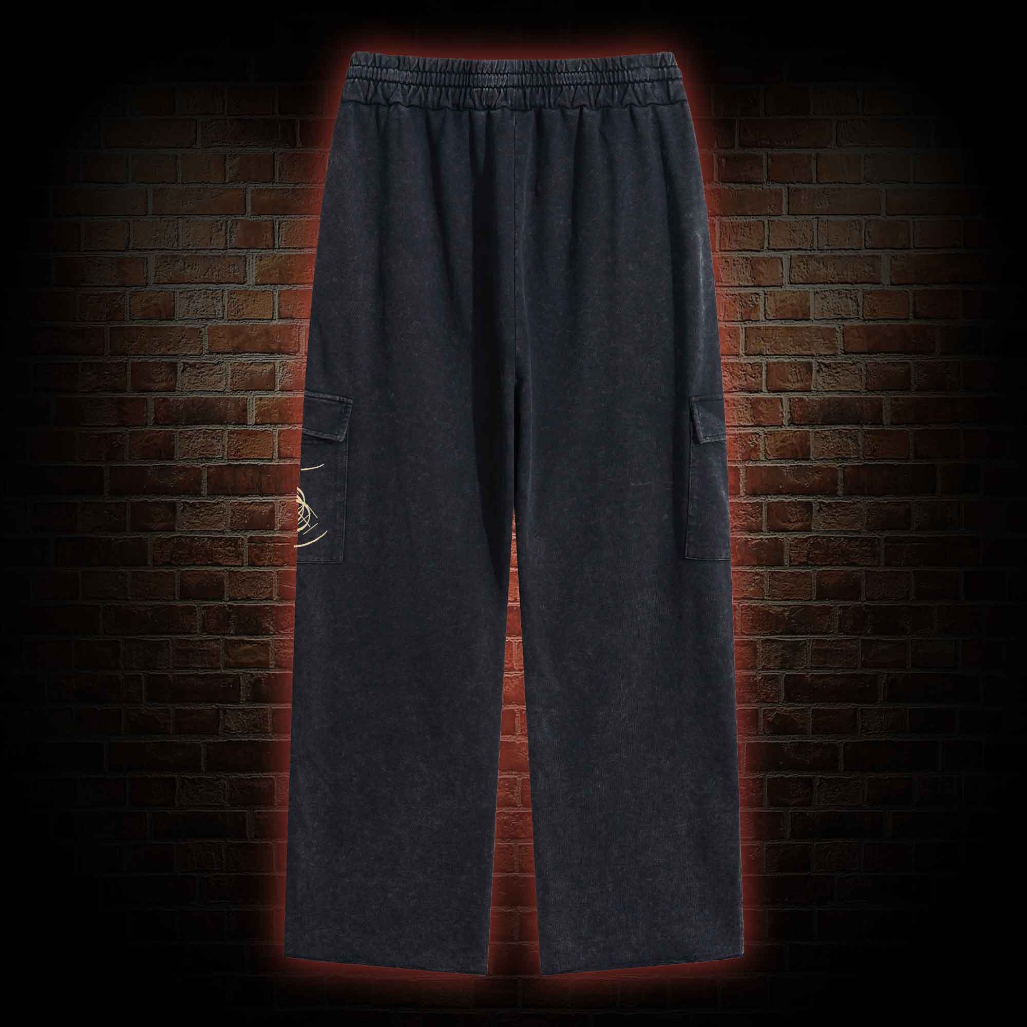 The Fallen Leaves Tell a Story Washed Cargo Pants