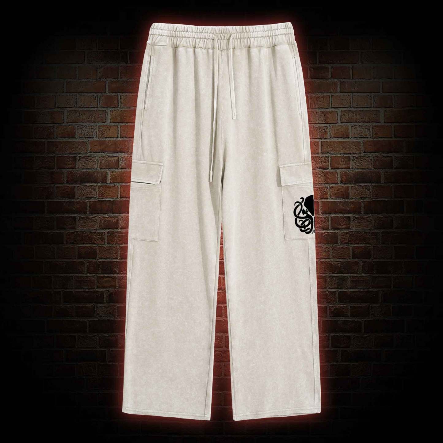 Cthulhu Washed Cargo Pants