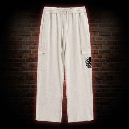 Cthulhu Washed Cargo Pants