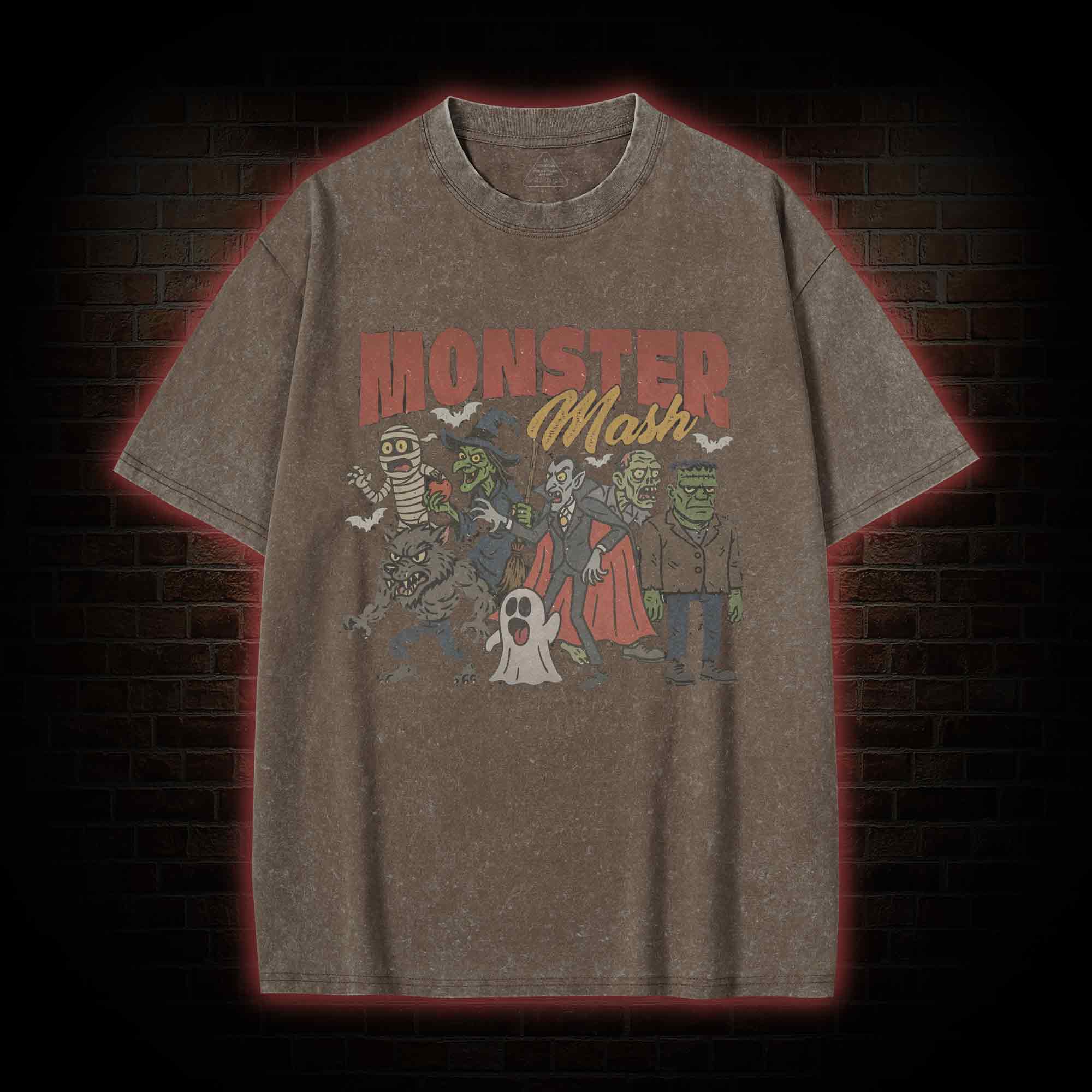 Monsters Washed T-shirt