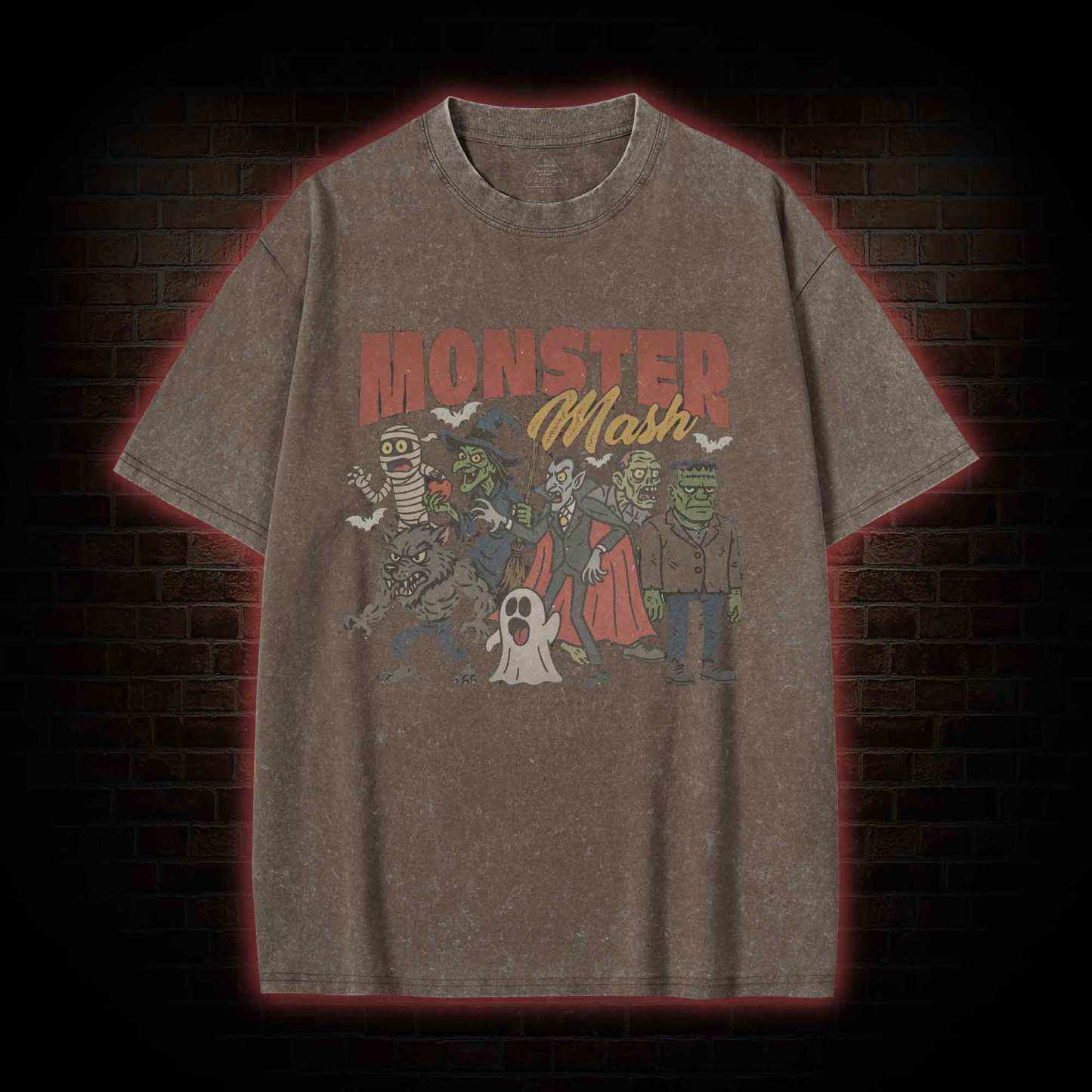 Monsters Washed T-shirt