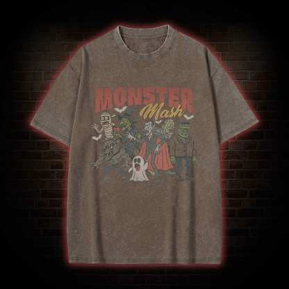 Monsters Washed T-shirt