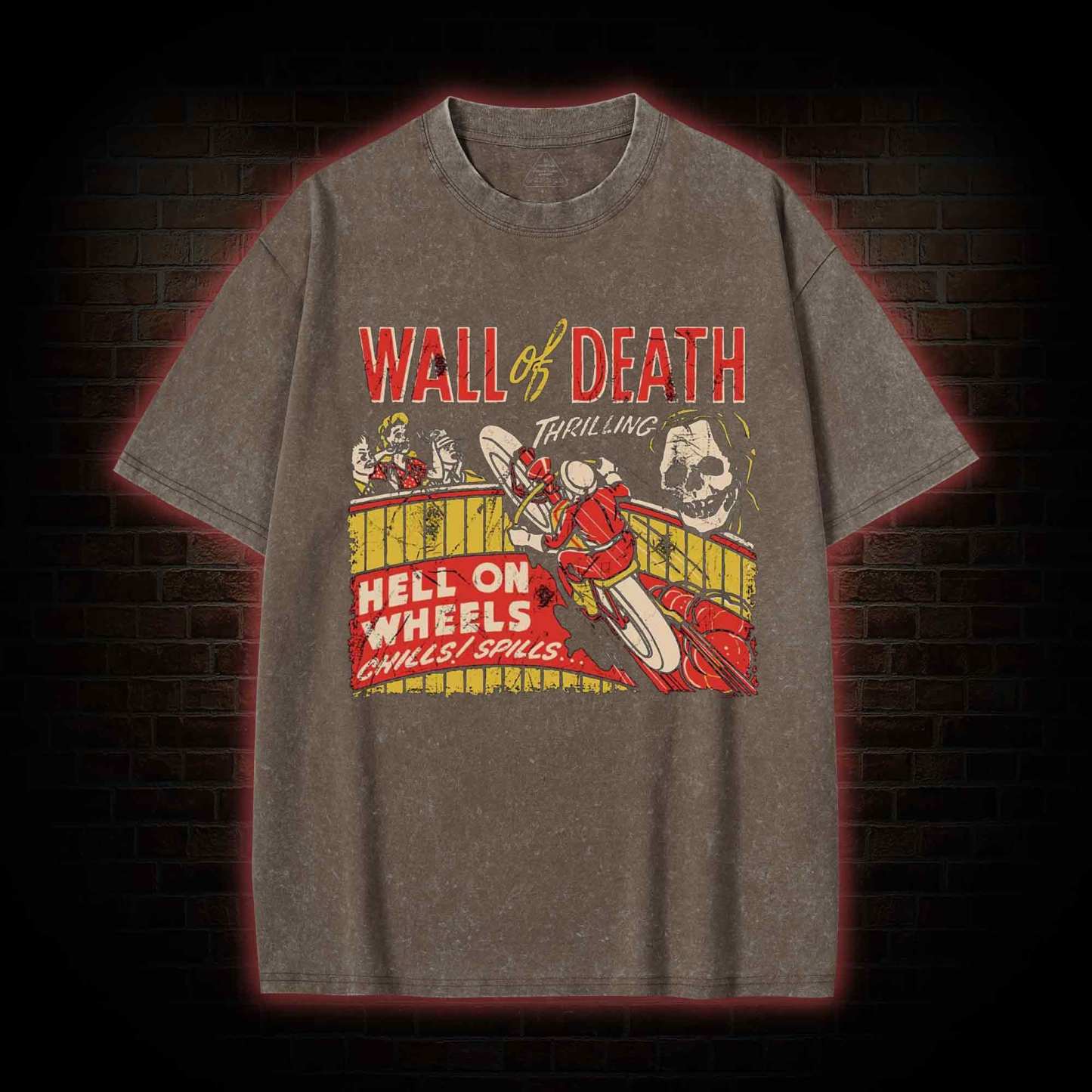 Wall of Death Washed T-shirt