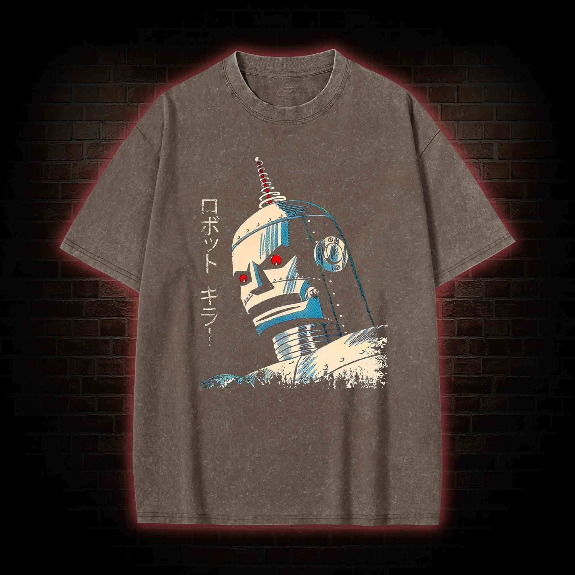 Killer Robot Washed T-shirt
