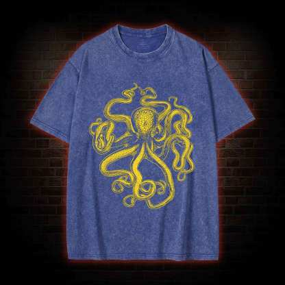 Vintage Kraken Washed T-shirt