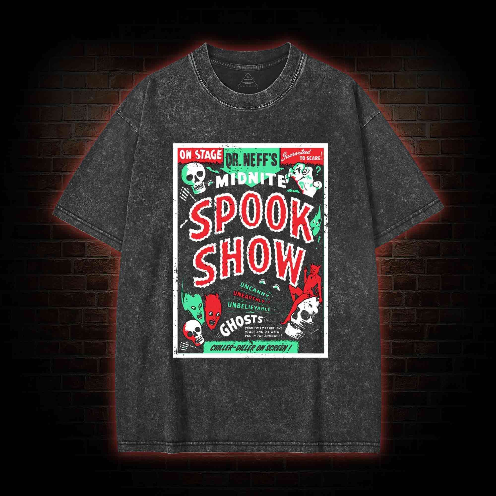 Spook Show Horror Washed T-shirt