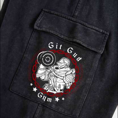 Git Gud Gym Washed Cargo Pants