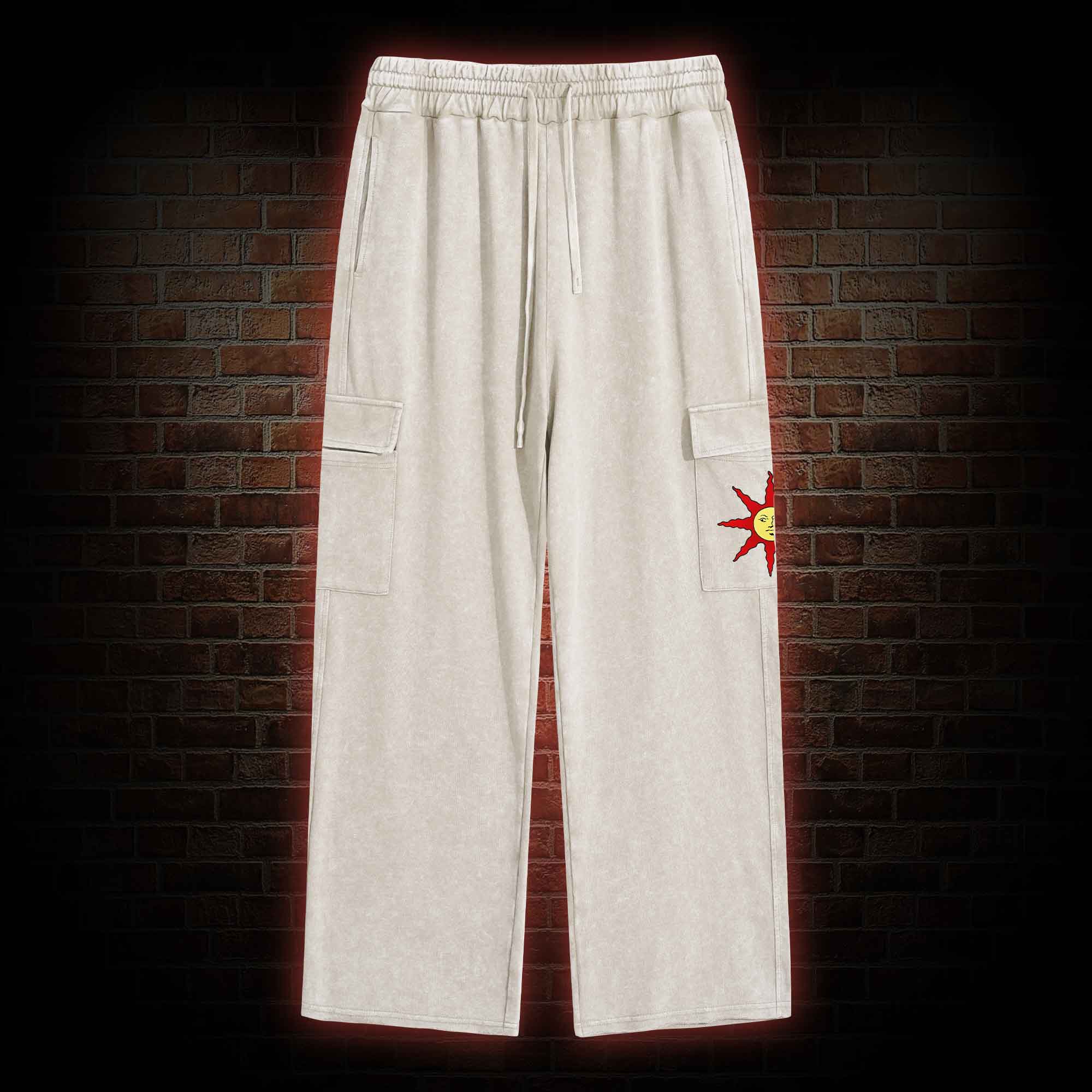 Praise the sun! Washed Cargo Pants