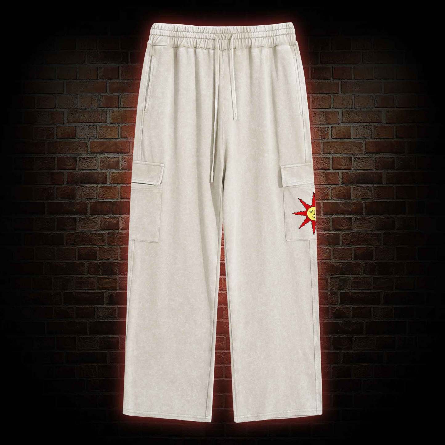 Praise the sun! Washed Cargo Pants