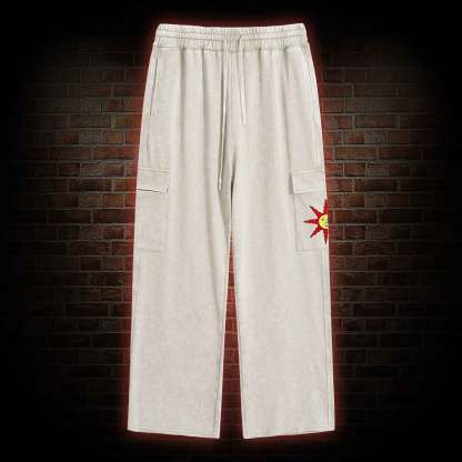 Praise the sun! Washed Cargo Pants