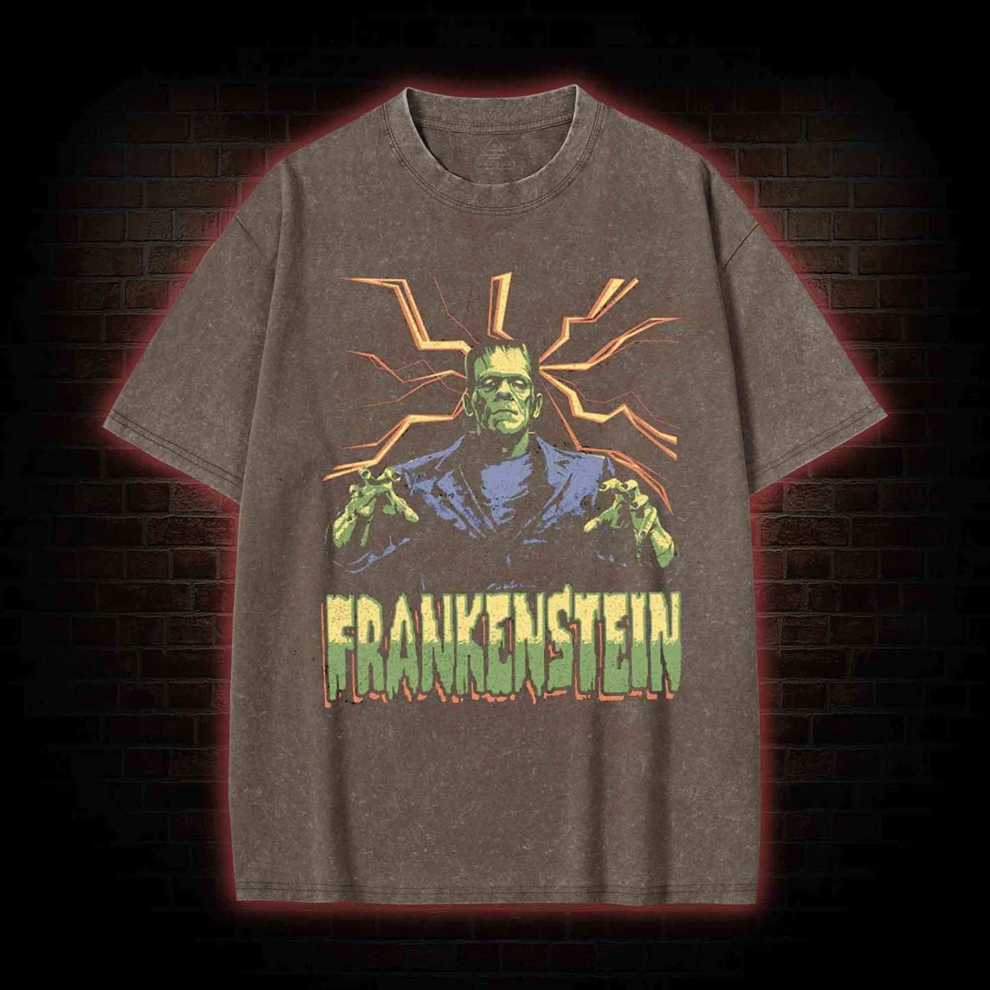 Attack Pose Washed T-shirt