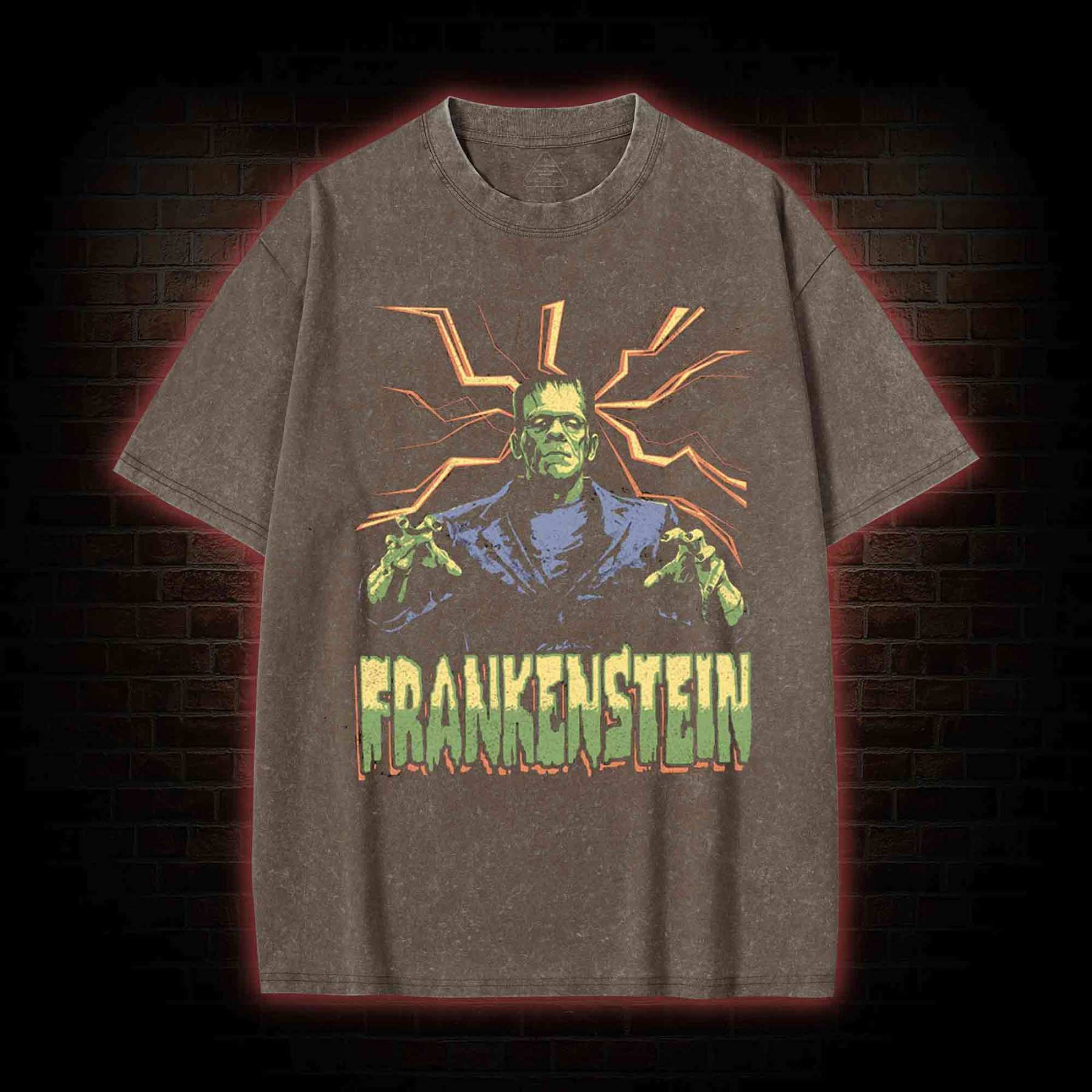 Attack Pose Washed T-shirt