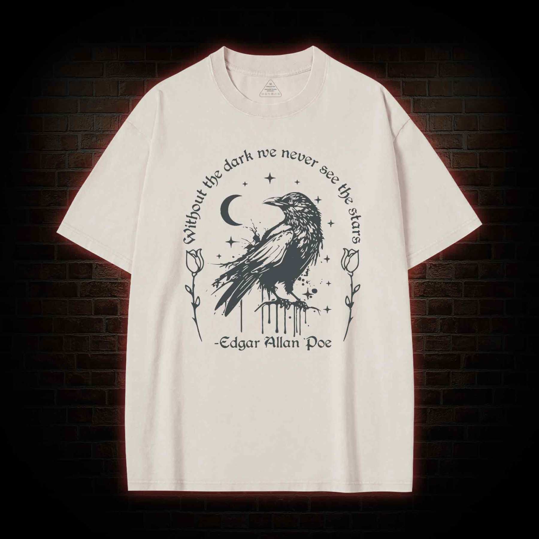 Without the Dark We Never See the Stars Washed T-shirt