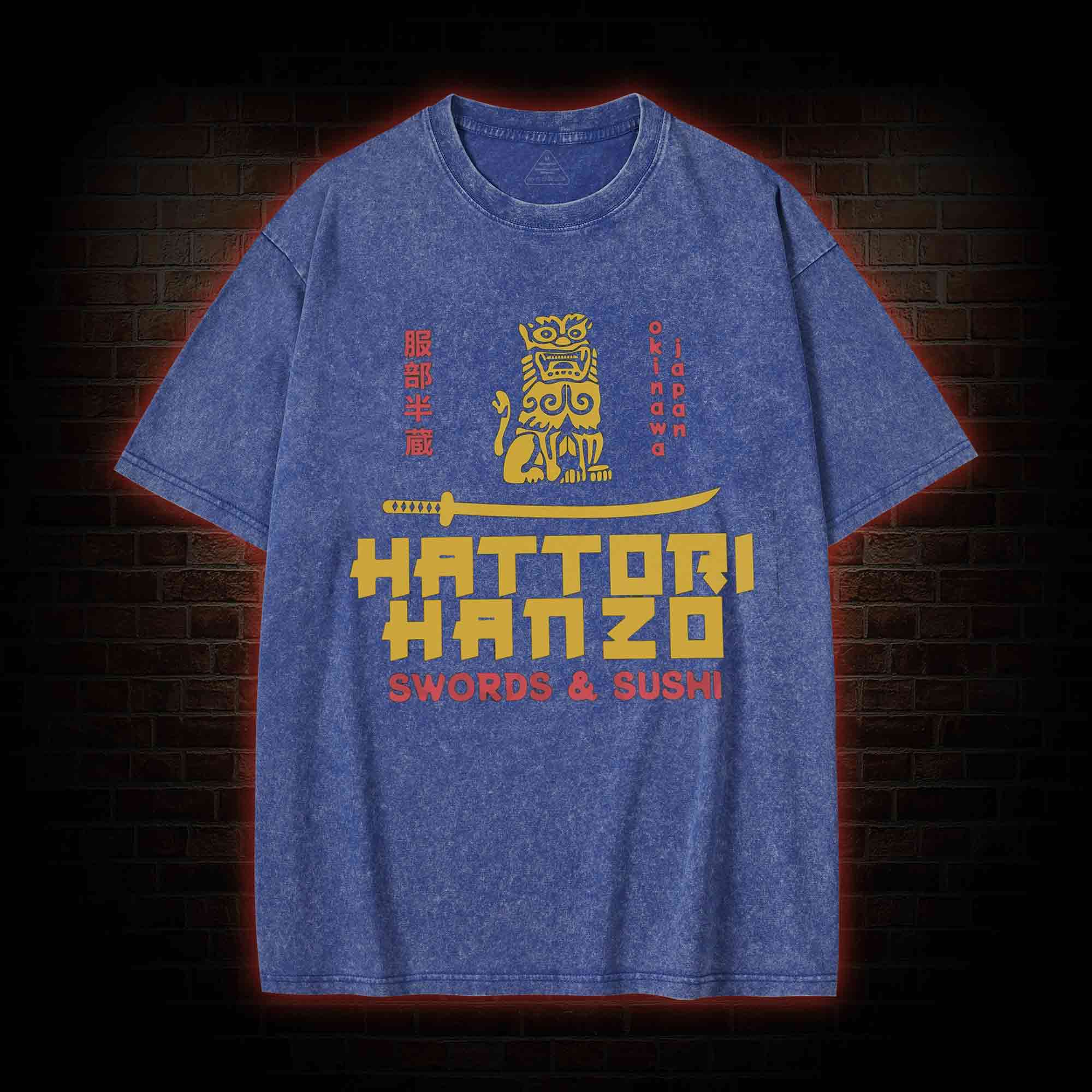 Hattori Hanzo Washed T-shirt