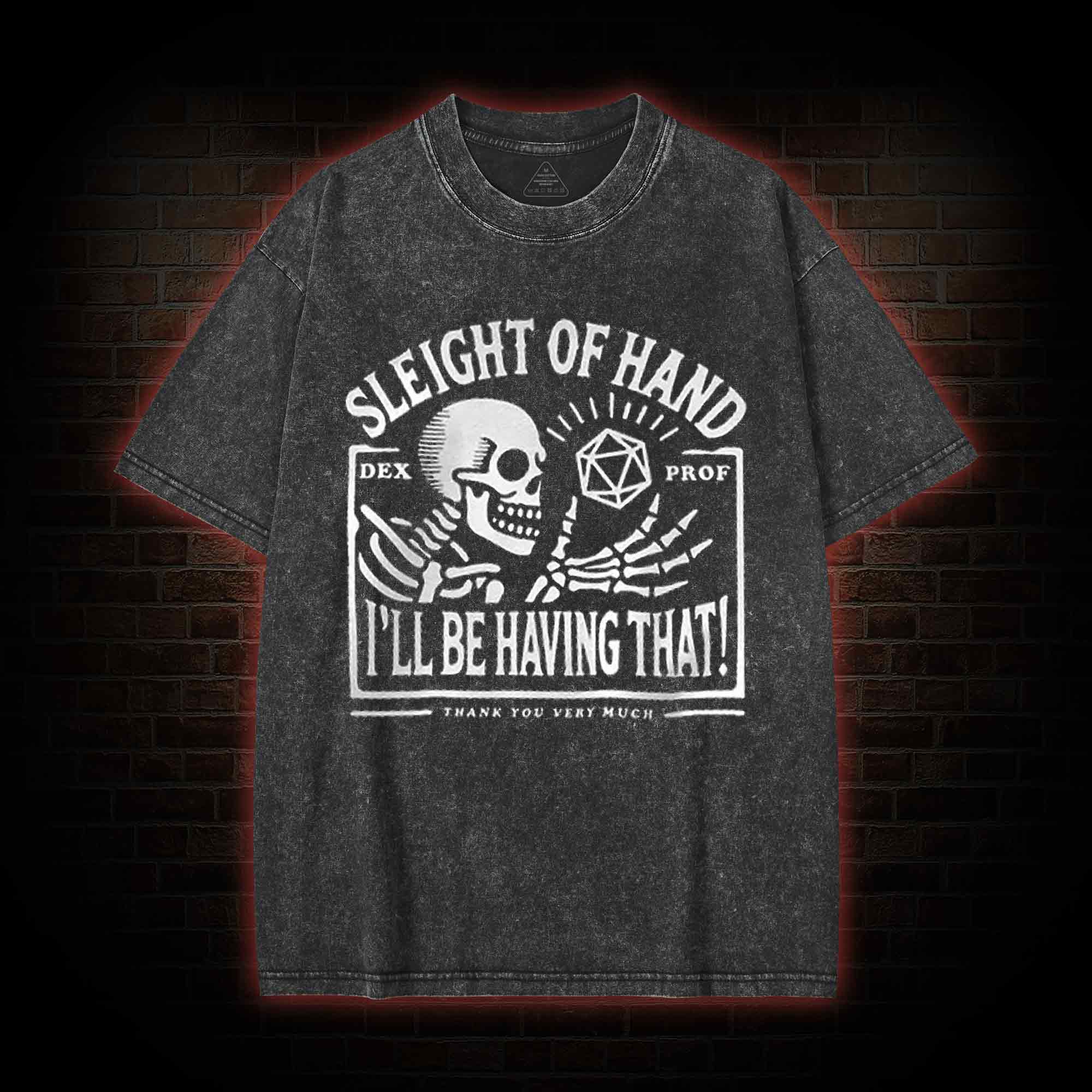 Sleight of Hand Washed T-shirt