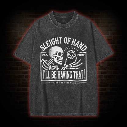 Sleight of Hand Washed T-shirt