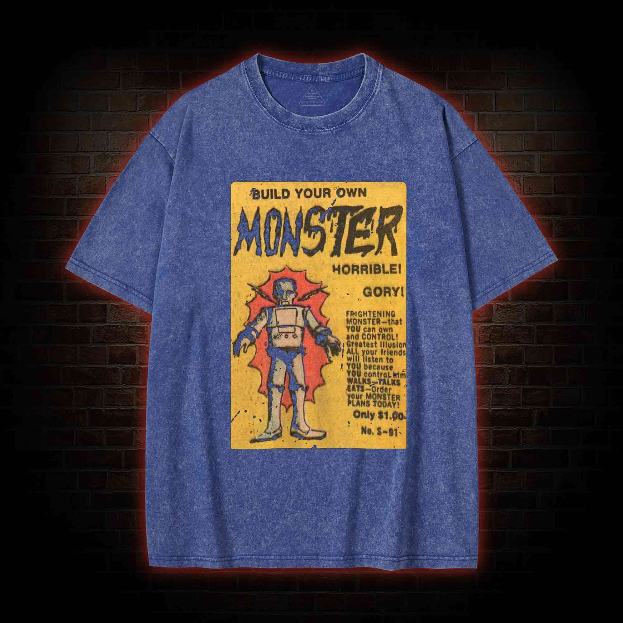 Build Your Own Monster Washed T-shirt