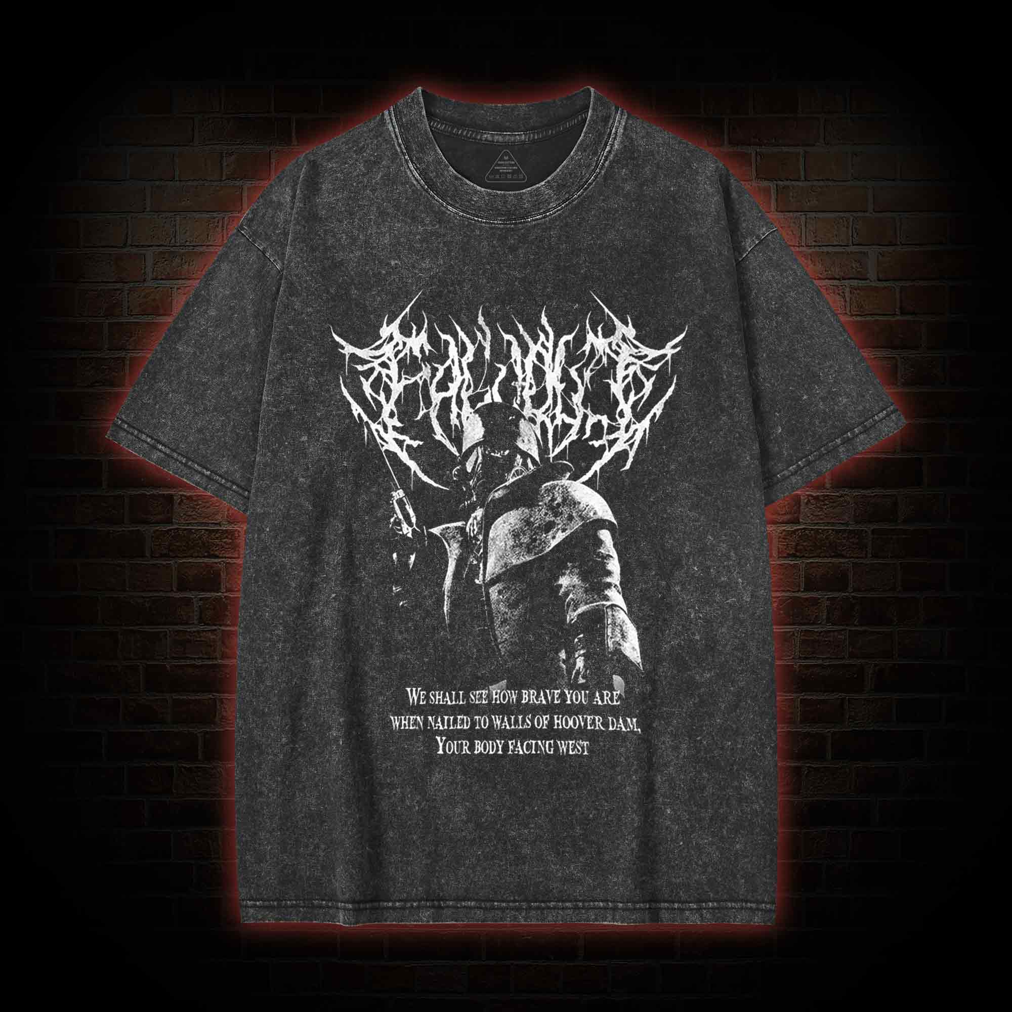 Your Body Facing West Washed T-shirt