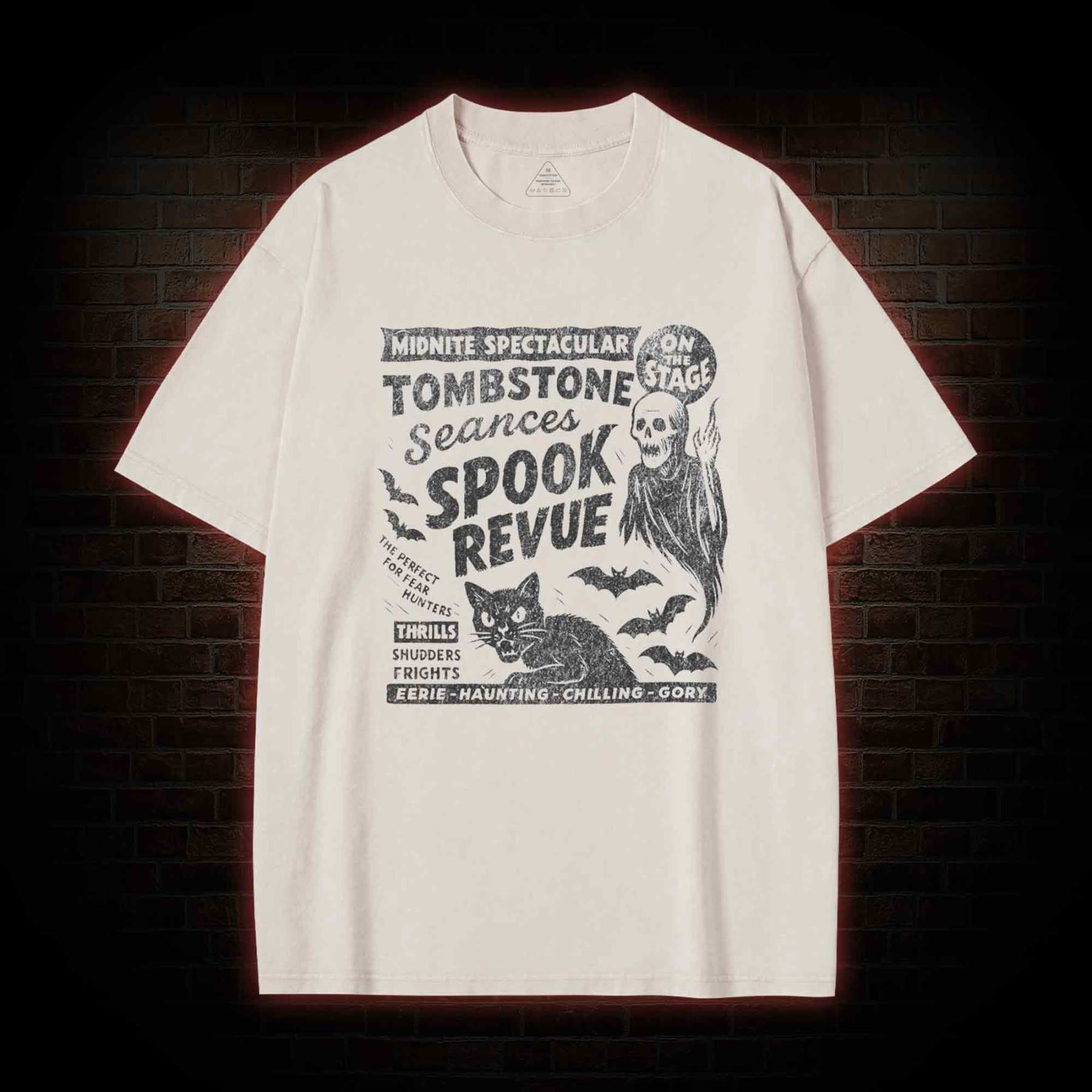 Spook Review Washed T-shirt