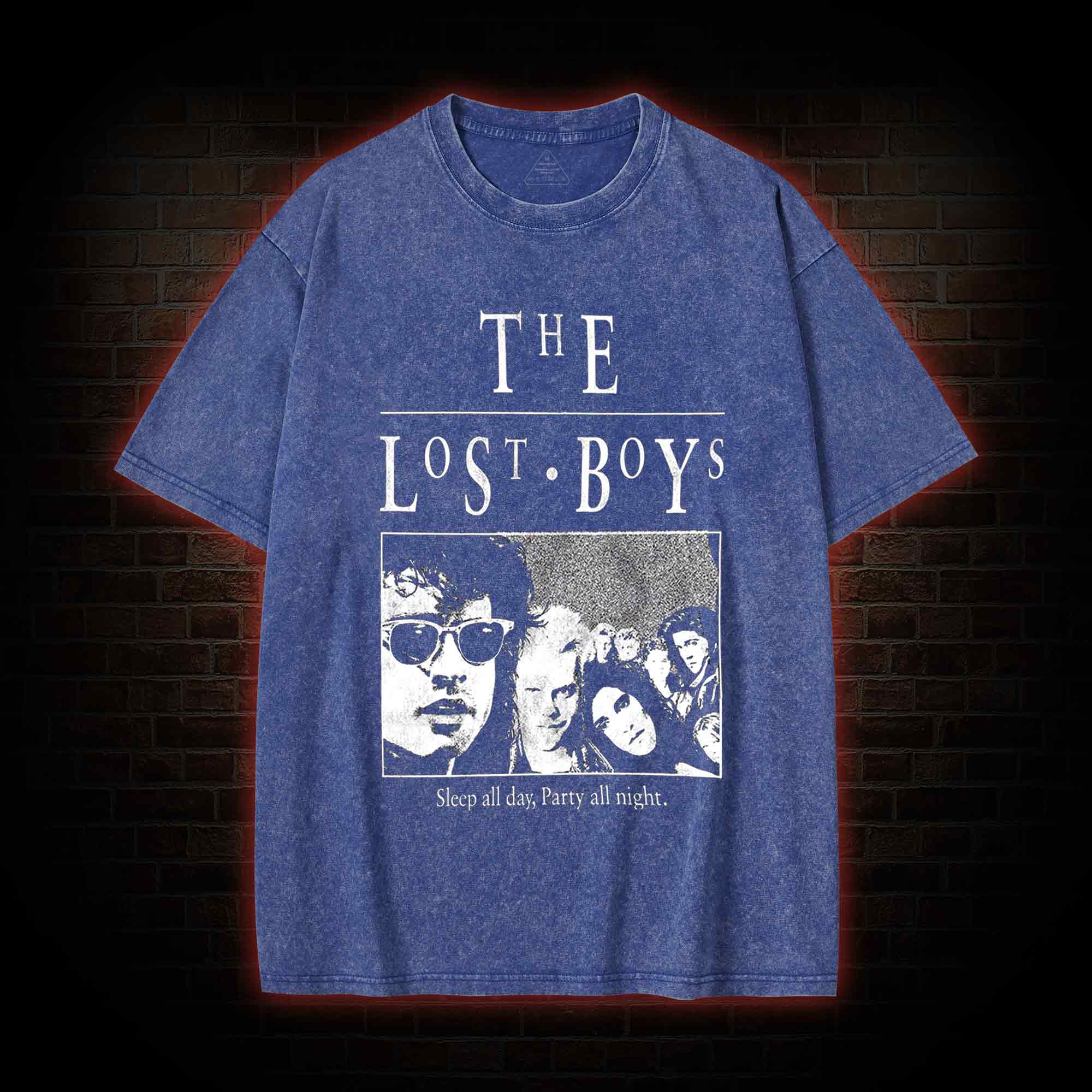 Sleep All Day Party All Night Washed T-shirt