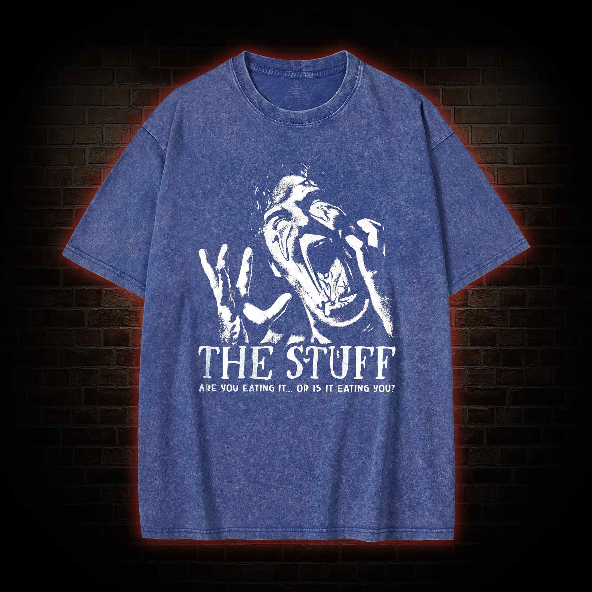 Are You Eating it or is it Eating You Washed T-shirt