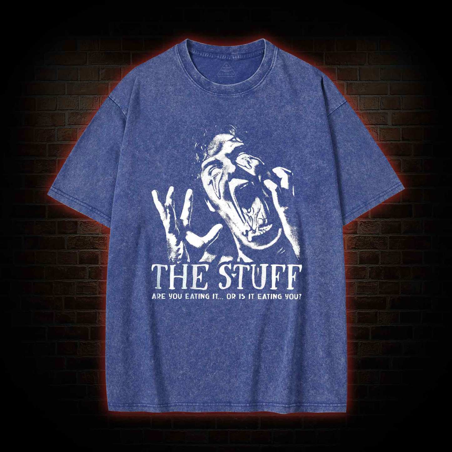 Are You Eating it or is it Eating You Washed T-shirt