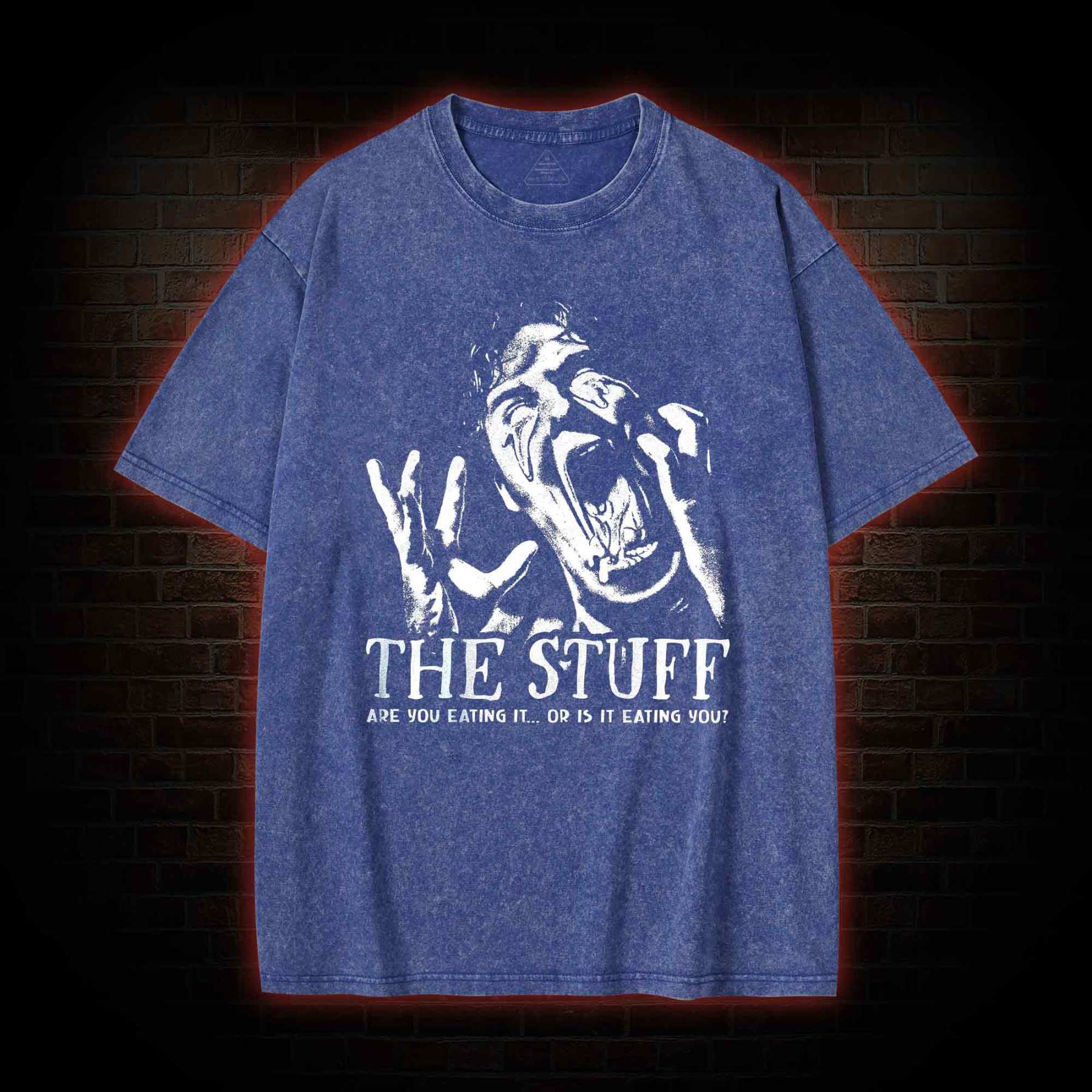 Are You Eating it or is it Eating You Washed T-shirt