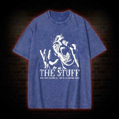 Are You Eating it or is it Eating You Washed T-shirt