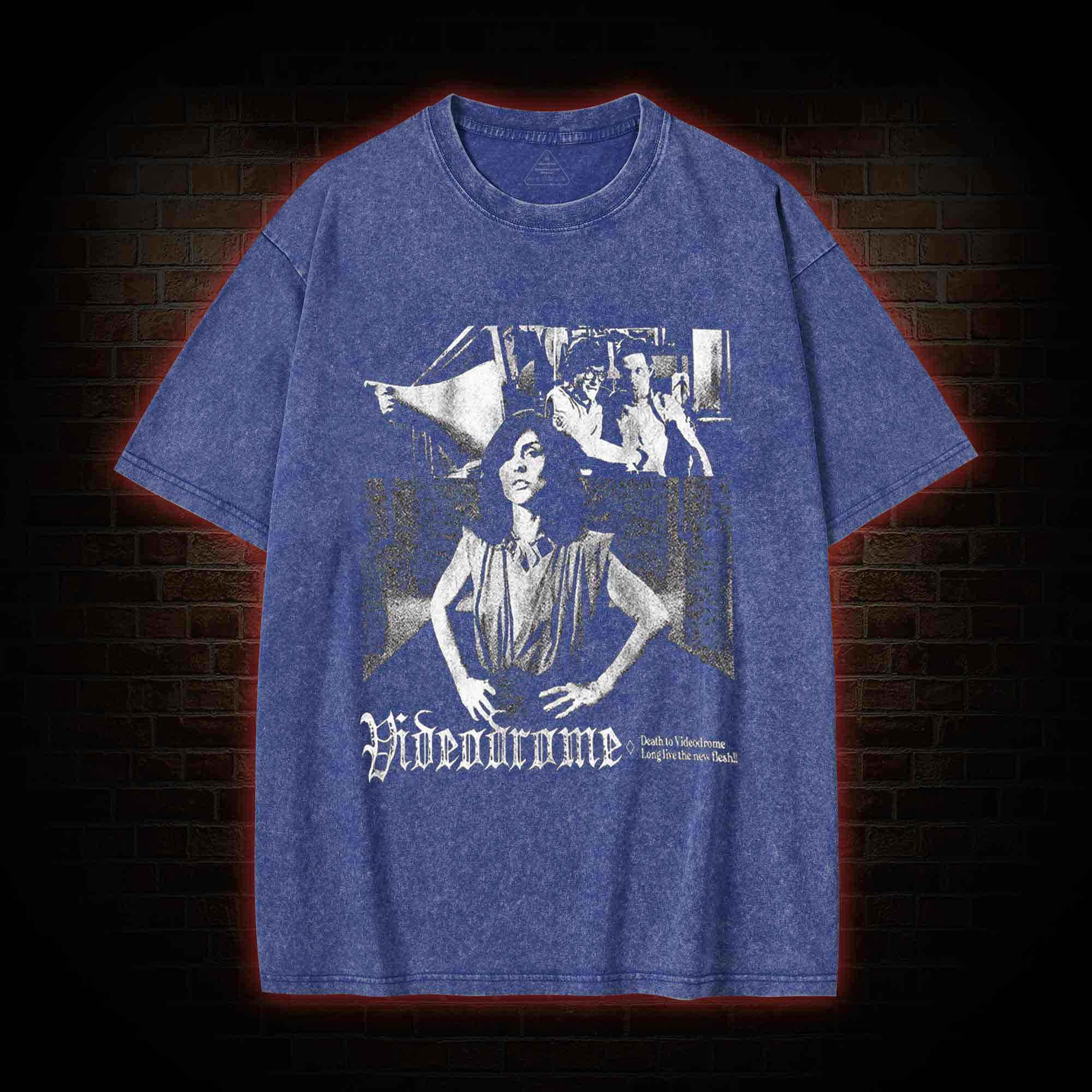 Long Live the New Flesh!!! Washed T-shirt