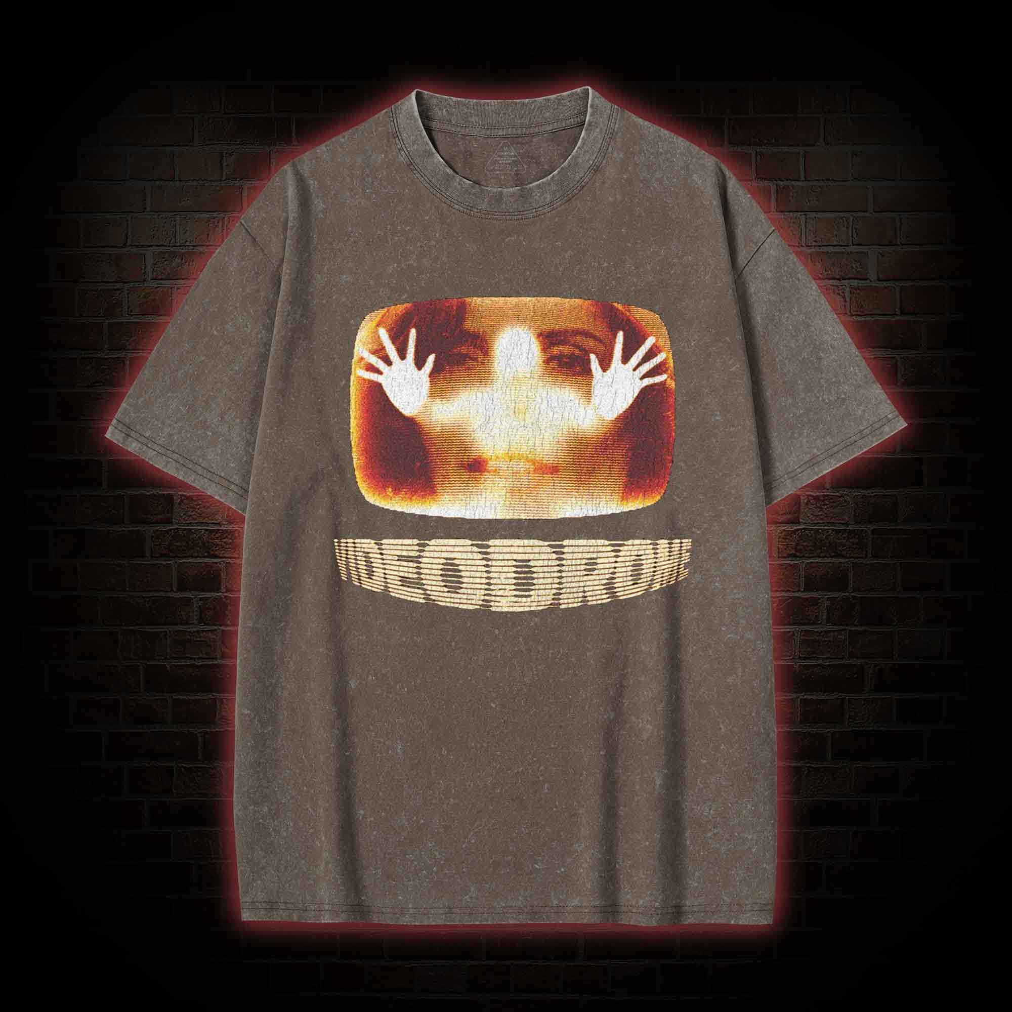 Careful... It Bites Washed T-shirt