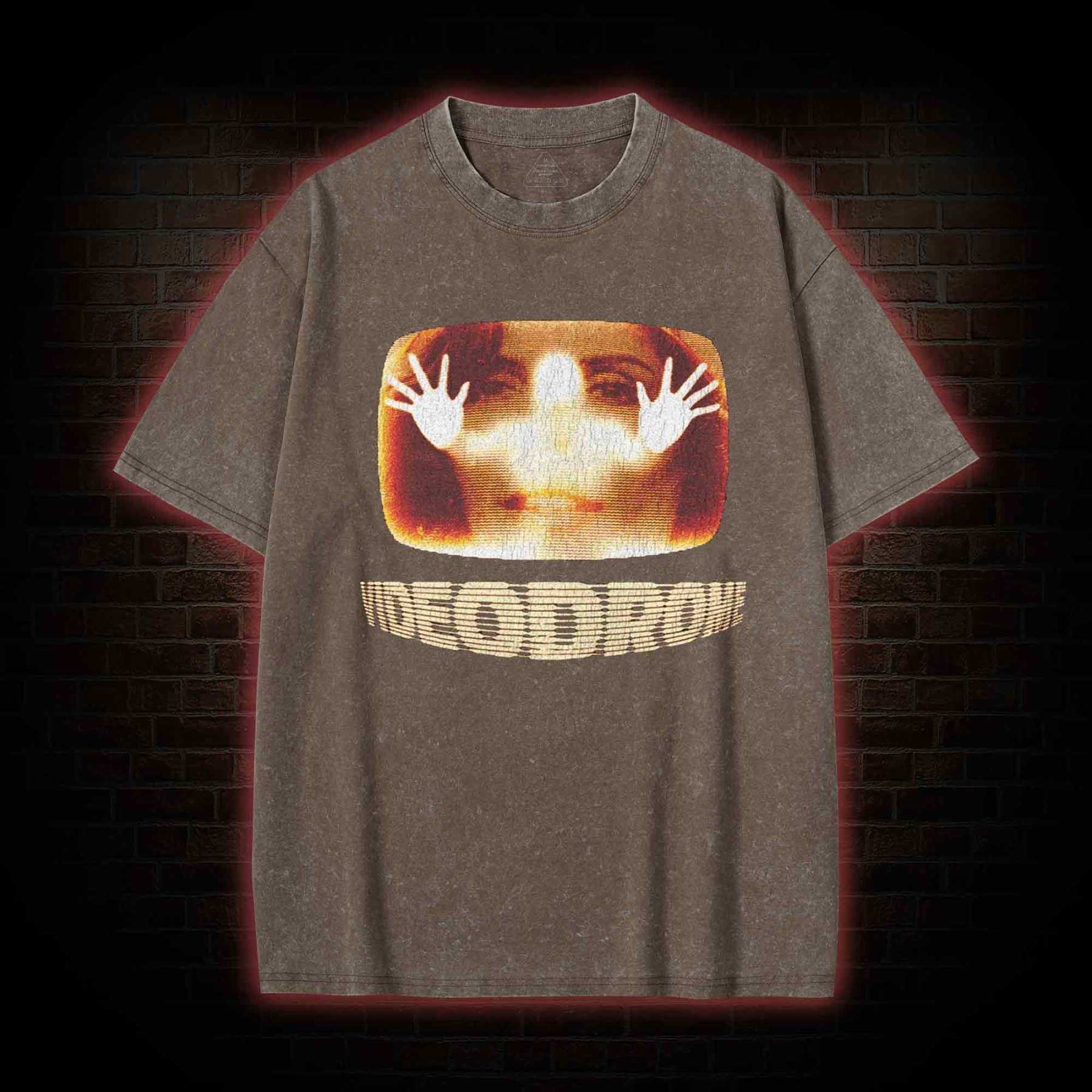 Careful... It Bites Washed T-shirt