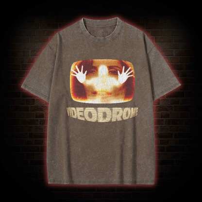 Careful... It Bites Washed T-shirt