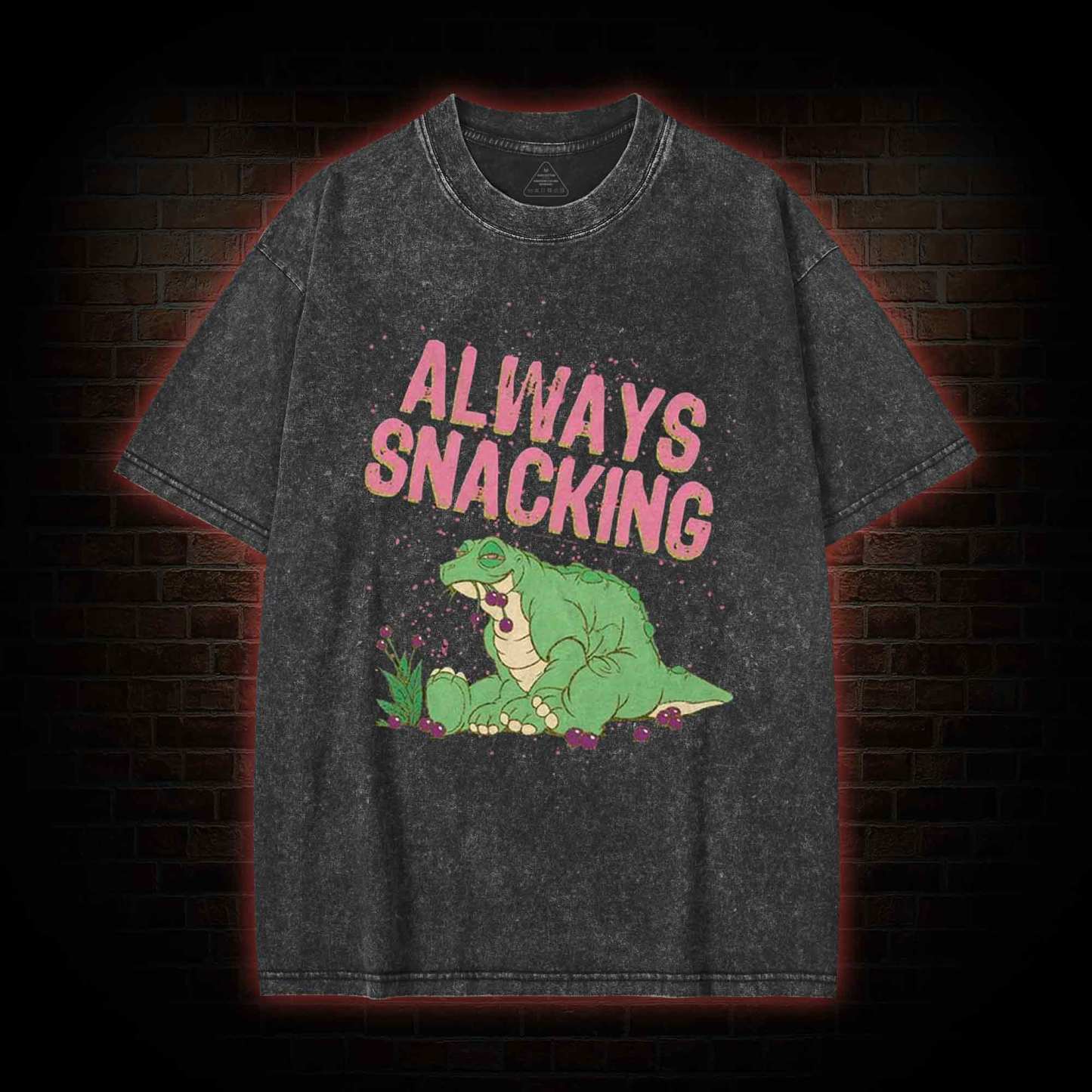 Always Snacking Washed T-shirt