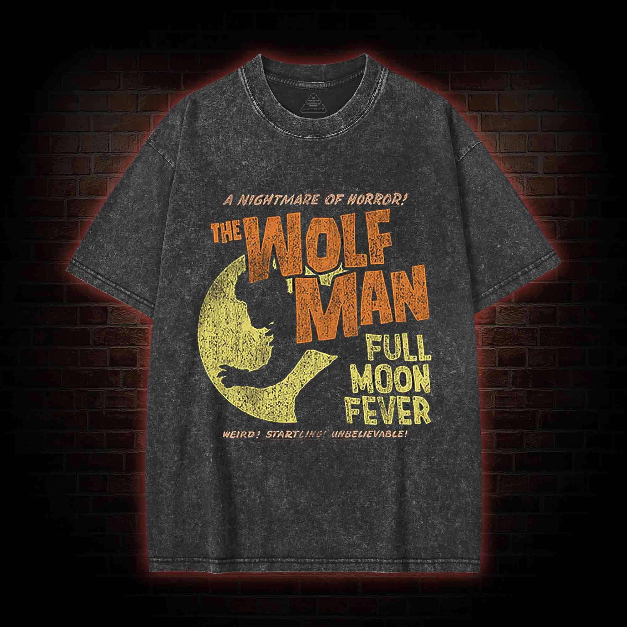 A Nightmare of Horror Washed T-shirt