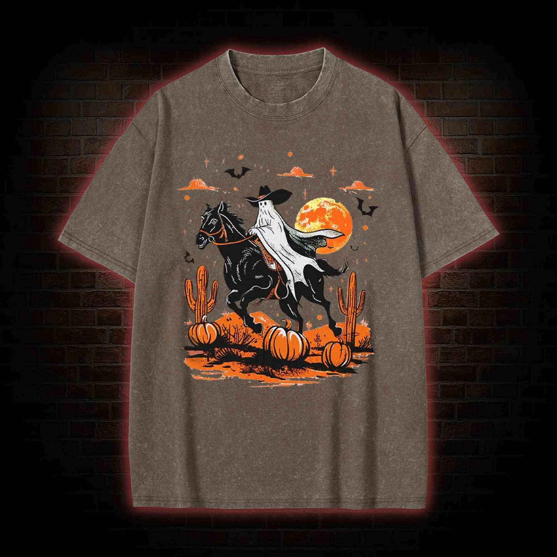 Halloween Party Washed T-shirt